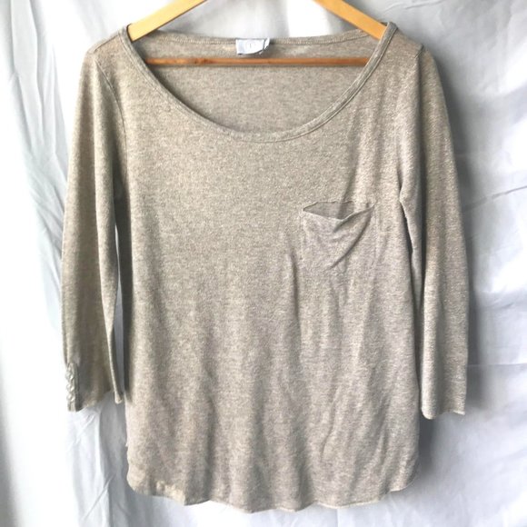 T Los Angeles 3/4 Sleeve Top - Picture 1 of 5